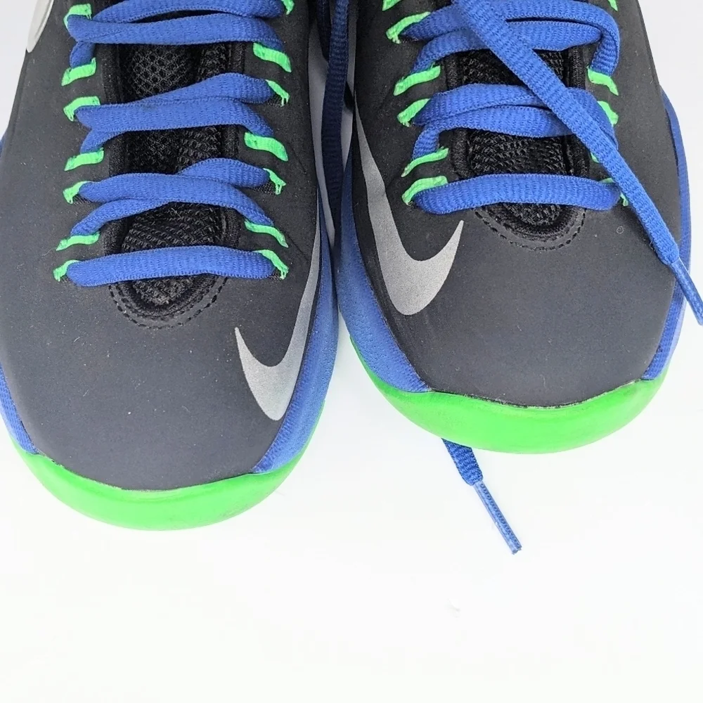 Nike KD 5 GS 'Black Poison Green Hyper Blue Sneakers